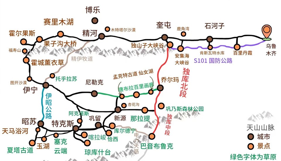 新疆旅游几月份最好？没有标准答案，只有你想看什么